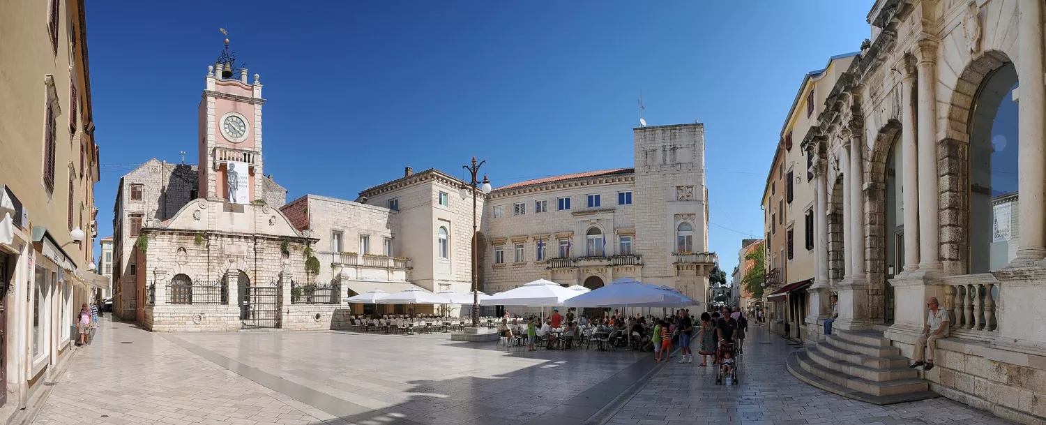 Narodni trg (People's Square) - Zadar - Croatia