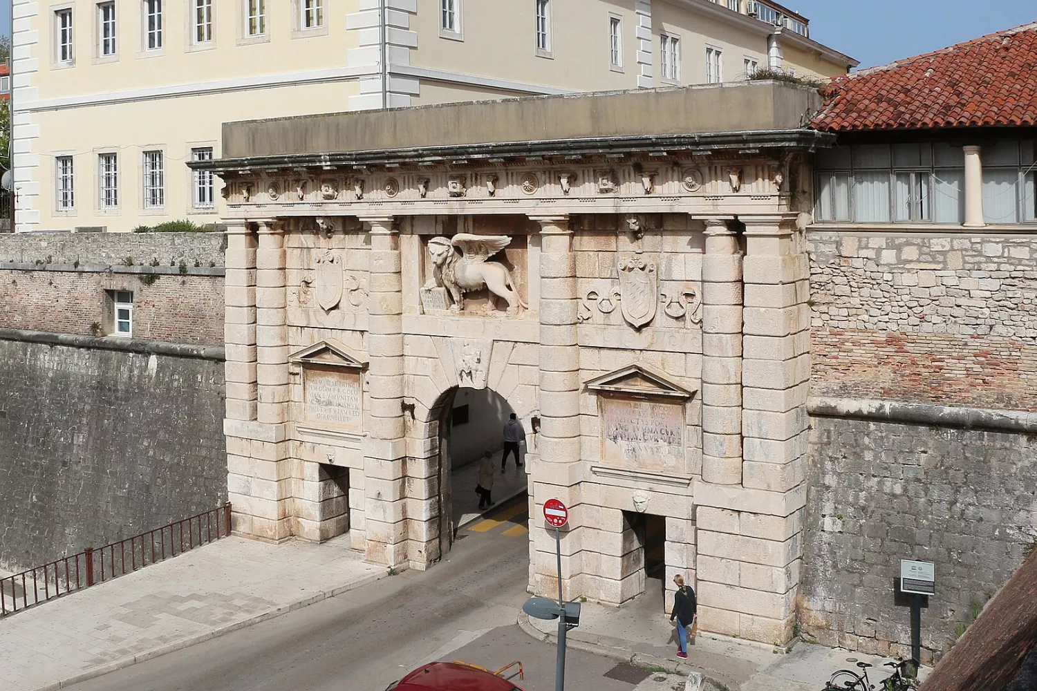 Land Gate, Zadar, Croatia