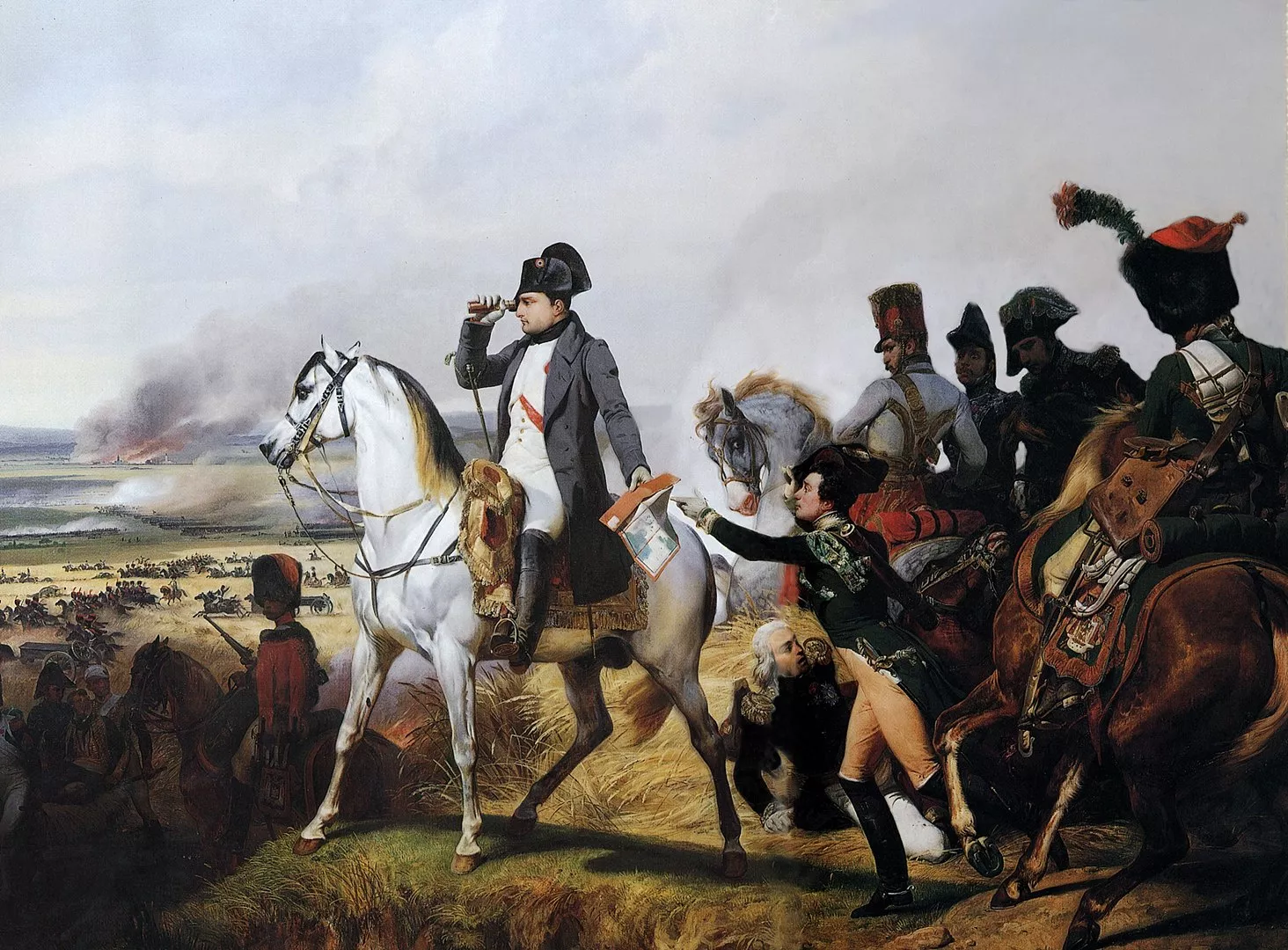 Napoleon in Austria during the War of the Fifth Coalition - Paint