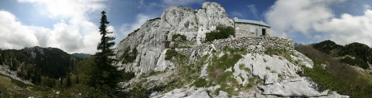 Rossi's Cabin - Rožanski kukovi - Velebit Mountain - Croatia