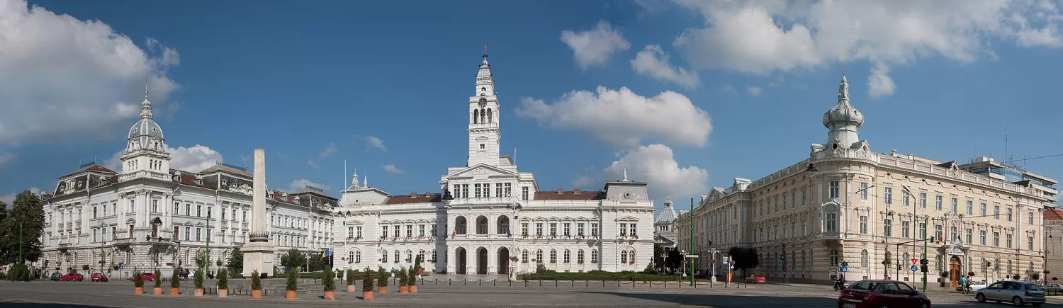 Town hall in Arad, Romania