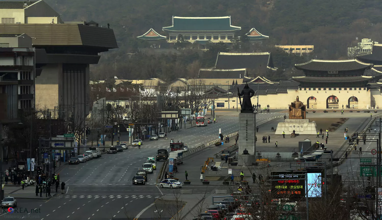 Gwanghwamun Plaza - 광화문광장 - Seoul - South Korea