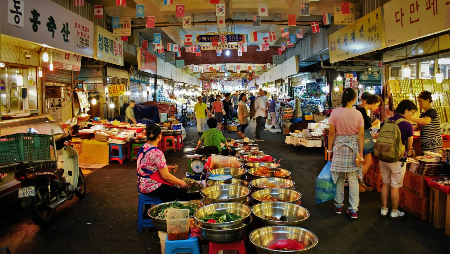 Gwangjang Market - Seoul - South Korea
