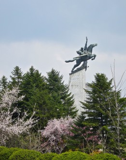 Chollima Statue in Pyongyang