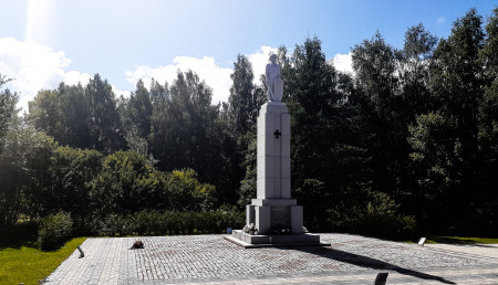 Freedom Monument of the Pechory County - Värska - Estonia