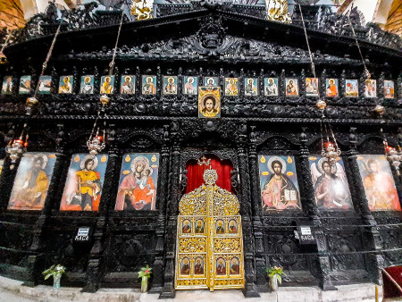 Iconostasis of the Saint Nedelya Orthodox Church - Plovdiv - Bulgaria