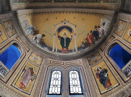Interior of the Saint Spyridon Church - Trieste - Italy