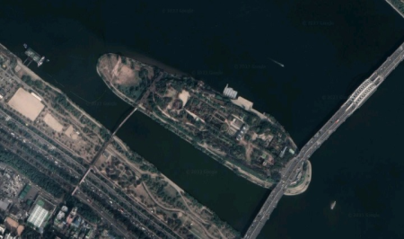 Satellite view of Seonyudo Island - 선유도 - Seoul - South Korea
