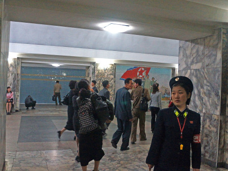 Sungni Metro Station - 승리역 - Pyongyang - North Korea