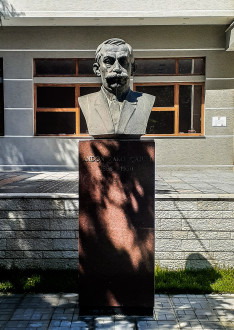 Zako Cajupi Statue - Gjirokastër - Albania
